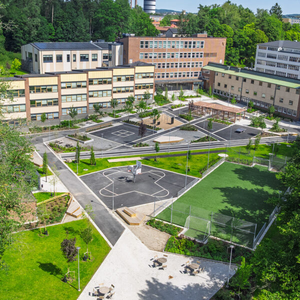 Sarlaskolan ovanifrån